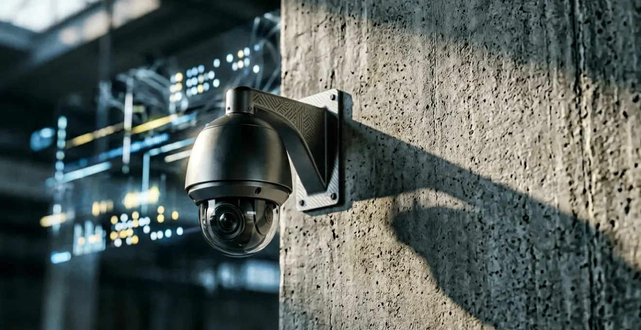 Dispositif de vidéosurveillance professionnel avec synchronisation temporelle
