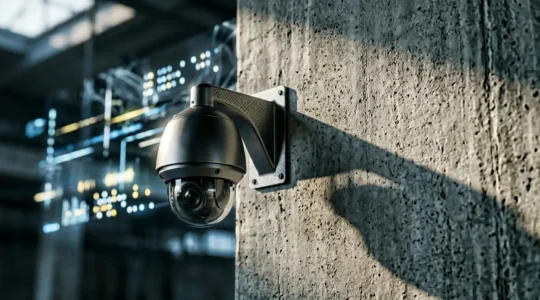 Dispositif de vidéosurveillance professionnel avec synchronisation temporelle