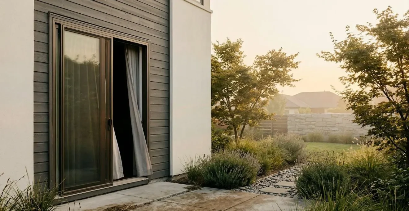 Audit visuel de la sécurité d'une maison avec identification des points d'entrée vulnérables