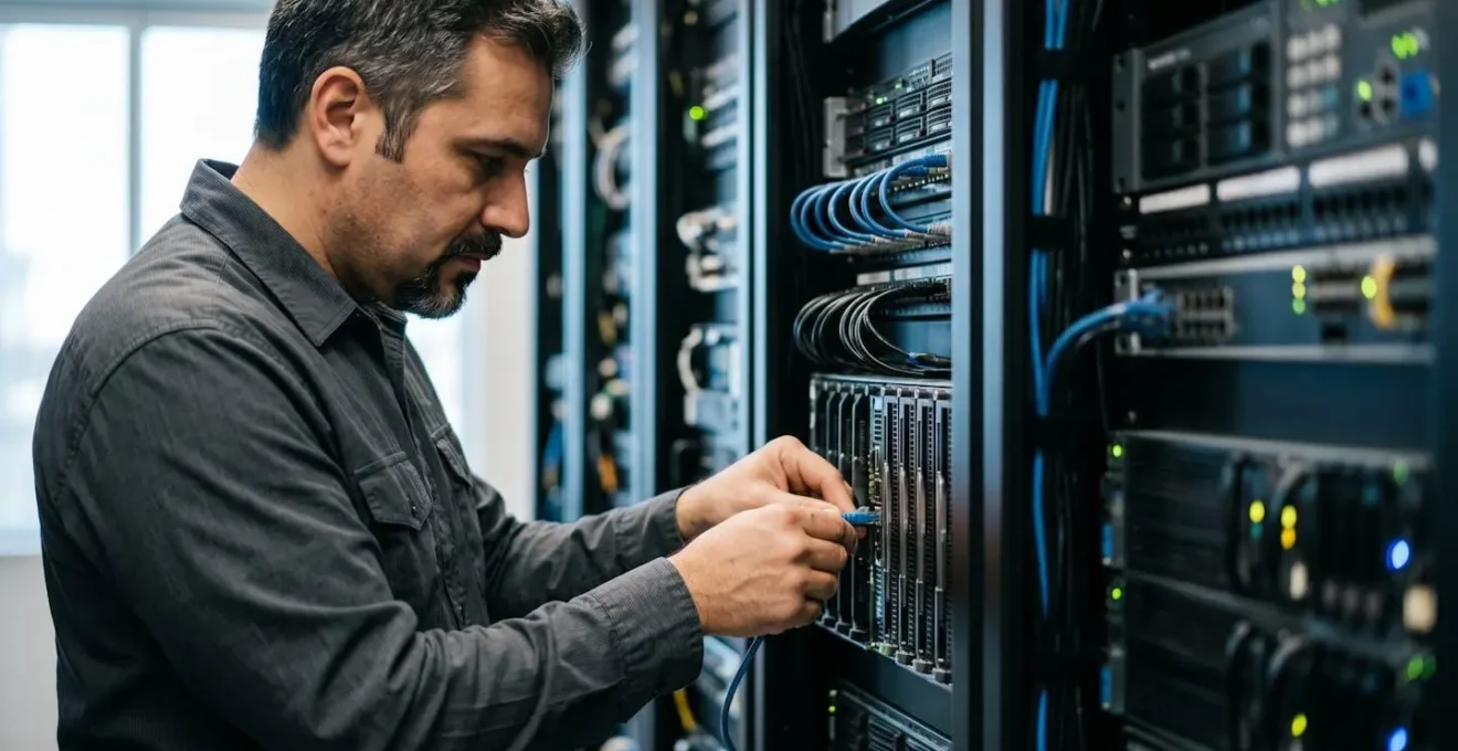 Infrastructure de stockage de données sécurisée en environnement professionnel